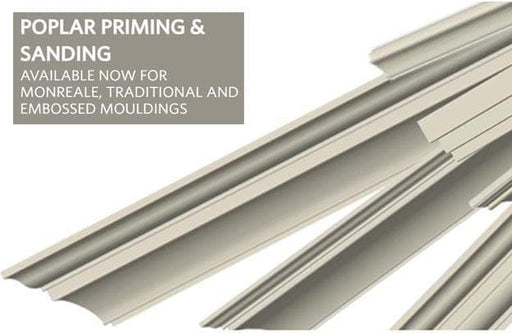 Egg & Dart w/ Bead Case, 3"w x 1 1/8"d Casings White River Hardwoods