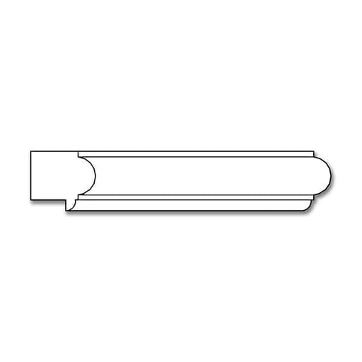 Traditional (Lips 13/16), 1 3/8''w x 1 1/2''d Backbands White River Hardwoods