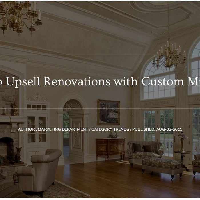 Upsell Renovations with Custom Millwork
