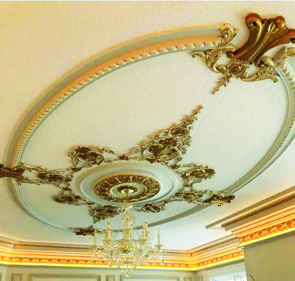 Ornamenting an Irregular Ceiling Can Be Easier Than You Think!