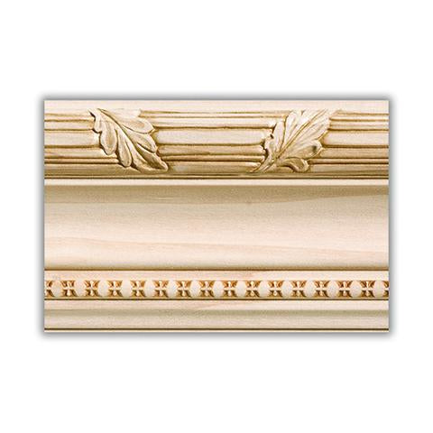 LCD Traditional Designs Ornamentally Embossed Char Rails