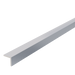 Metallic Trim Aluminum L-Channel, 72'' L x 1/2'' W Metal Insert White River Hardwoods Brushed Aluminum