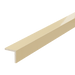 Metallic Trim Aluminum L-Channel, 72'' L x 1/2'' W Metal Insert White River Hardwoods Polished Brass
