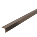 Metallic Trim Aluminum L-Channel, 72'' L x 1/2'' W Metal Insert White River Hardwoods Warm Bronze
