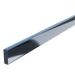 Metallic Trim Aluminum Bar, 72'' L x 3/4" W x 1/4'' T Metal Insert White River Hardwoods Chrome