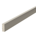 Metallic Trim Aluminum Bar, 72'' L x 3/4" W x 1/4'' T Metal Insert White River Hardwoods Satin Stainless