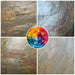 Burning Forest, Natural Slate Veneer – Stick and Go Panels for Interior & Exterior Walls - 12" W x 24" L - Sold By Panel Stone Veneer White River Hardwoods