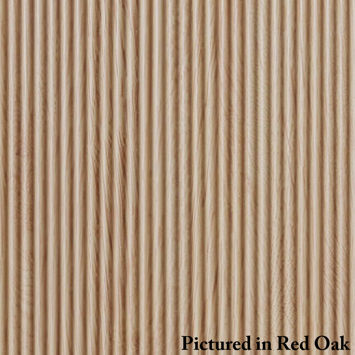 9/32″ Double Bead Tambour - Thick Tambour White River Hardwoods 12"W x 48"L Red Oak 