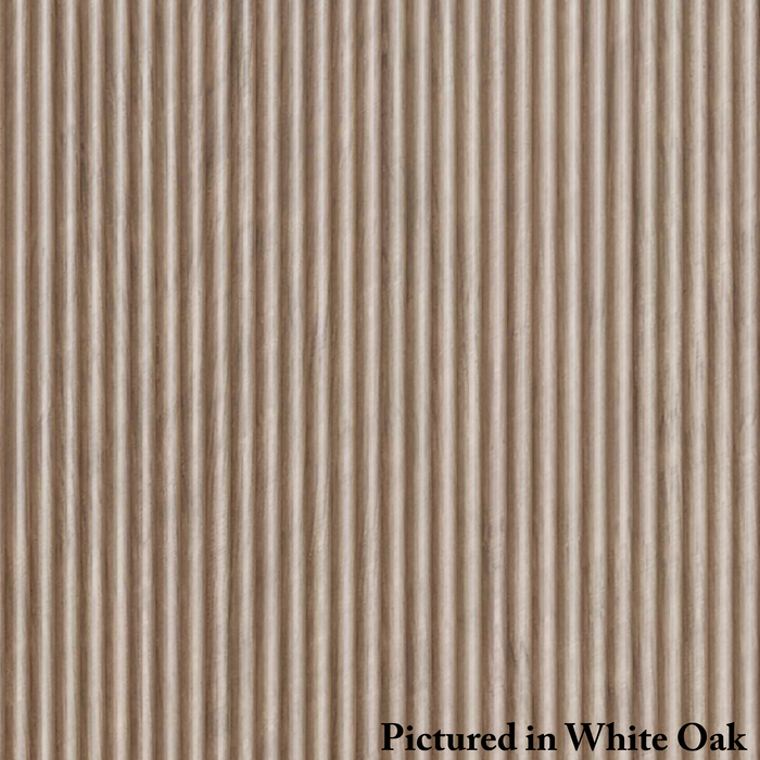 3/16″ Double Bead Tambour – Thick Tambour White River Hardwoods 12"W x 48"L White Oak 