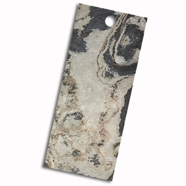 Rustique-Flexible Slate Stone Veneer - Opaque Stone Veneer White River Hardwoods 4"w x 11"l - Sample Size