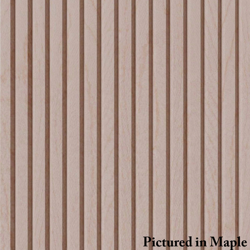 3/4″ Bevel Slat Tambour  – Thick Tambour White River Hardwoods 12"W x 48"L Hard Maple 