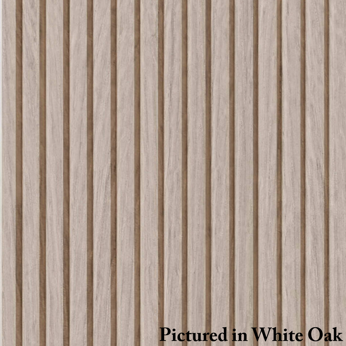 3/4″ Bevel Slat Tambour  – Thick Tambour White River Hardwoods 12"W x 48"L White Oak 