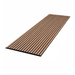 Natural Walnut – Varnished Acoustic Panel – 1" Slat Width – 24" × 94-1/2" – Sold 1 per Carton Acoustic Slat Panel White River Hardwoods