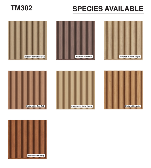 1/4" Square Flexible Tambour Tambour White River Hardwoods