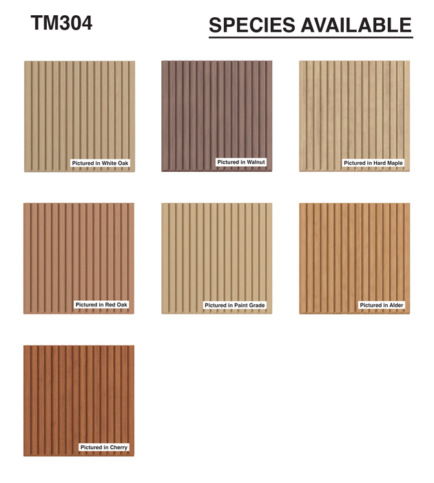 1/2" Square Tambour Tambour White River Hardwoods