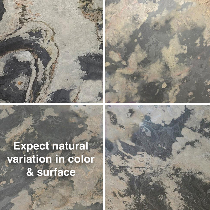 Rustique-Flexible Slate Stone Veneer - Opaque Stone Veneer White River Hardwoods