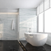 Artic White - Flexible Marble Stone Veneer - Opaque Stone Veneer White River Hardwoods