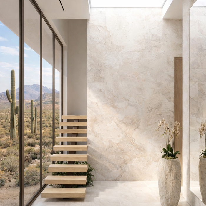 Blanco - Flexible Slate Stone Veneer - Opaque Stone Veneer White River Hardwoods