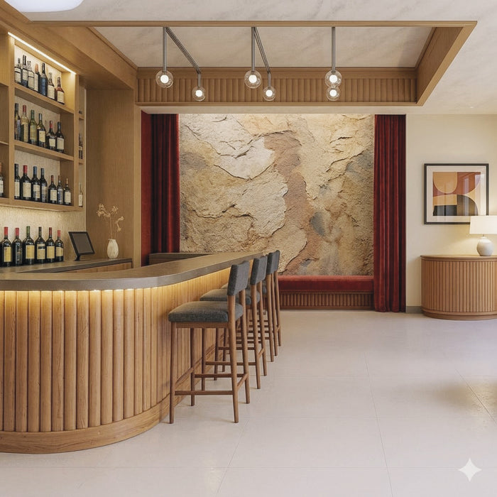 Falling Leaves - Flexible Slate Stone Veneer - Opaque Stone Veneer White River Hardwoods