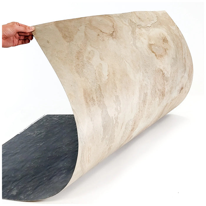 Tan - Flexible Natural Slate Veneer - Opaque Stone Veneer White River Hardwoods