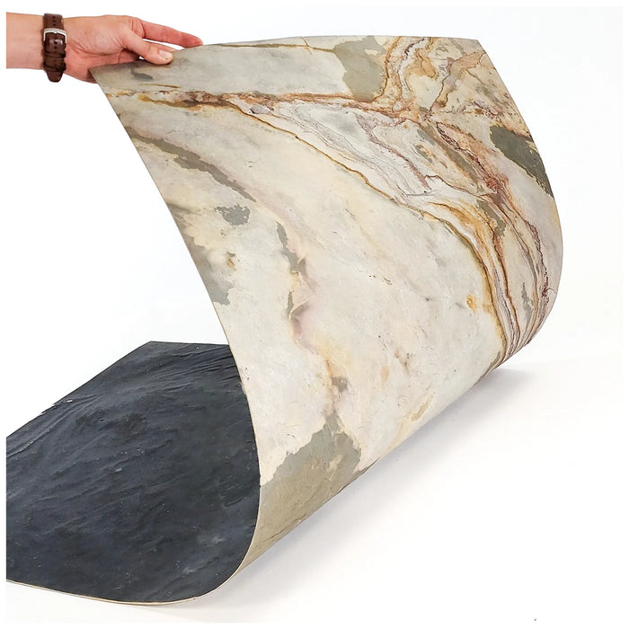 Falling Leaves - Flexible Slate Stone Veneer - Opaque Stone Veneer White River Hardwoods