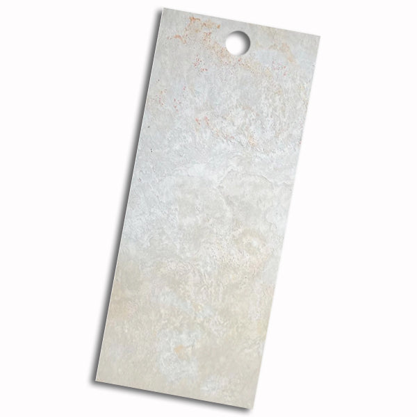 Blanco - Flexible Slate Stone Veneer - Opaque Stone Veneer White River Hardwoods 4"w x 11"l - Sample Size