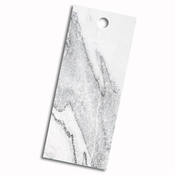 Artic White - Flexible Marble Stone Veneer - Opaque Stone Veneer White River Hardwoods 4"w x 11"l - Sample Size