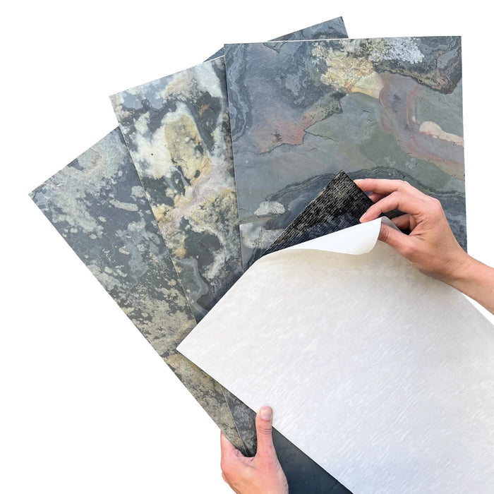 Rustique-Flexible Slate Stone Veneer - Opaque Stone Veneer White River Hardwoods
