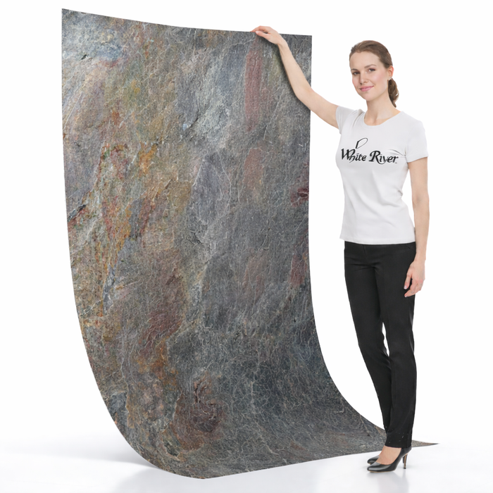 Burning Forest - Flexible Mica Stone Veneer - Translucent Stone Veneer White River Hardwoods 47 1/4"w x 94 1/2"l