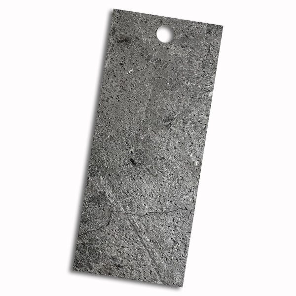 Silver Grey - Flexible Mica Slate Stone Veneer - Opaque Stone Veneer White River Hardwoods 4"w x 11"l - Sample Size