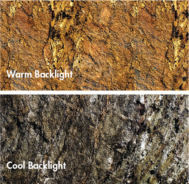 Burning Forest - Flexible Mica Stone Veneer - Translucent Stone Veneer White River Hardwoods