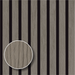 Silver Gray Oak – Varnished Acoustic Panel – 1" Slat Width – 12-1/2" × 94-1/2" – Sold 2 per Carton Acoustic Slat Panel White River Hardwoods