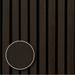 Smokey Oak – Unvarnished Acoustic Panel – 1" Slat Width – 12-1/2" × 94-1/2" – Sold 2 per Carton Acoustic Slat Panel White River Hardwoods