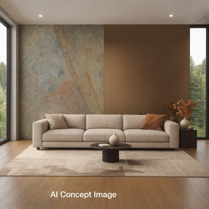 Burning Forest - Flexible Mica Stone Veneer - Opaque Stone Veneer White River Hardwoods