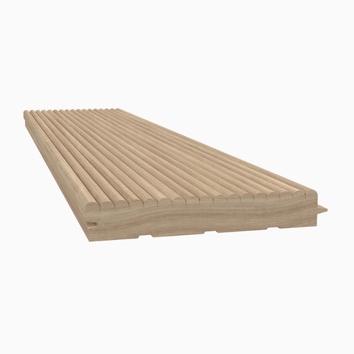 1/4" Bead Solid Wood Tongue and Grove Tambour Panel, White Oak 11/16" thick x 4 7/16"width x 112"long Solid Wood Panels White River Hardwoods