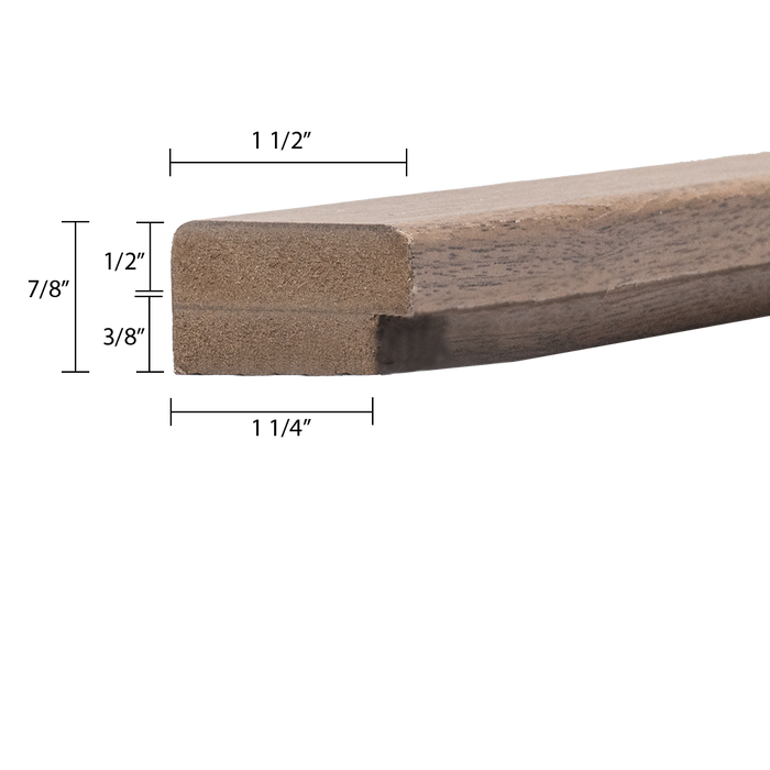 Natural White Oak Acoustic Panel, Varnished Wood - Harmony Series - Sold 2 Panels Per Carton Acoustic Slat Panel White River Hardwoods 1-1/2" Wide Slats