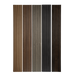 Matte Black Oak Acoustic Panel - Harmony Series Acoustic Slat Panel White River Hardwoods