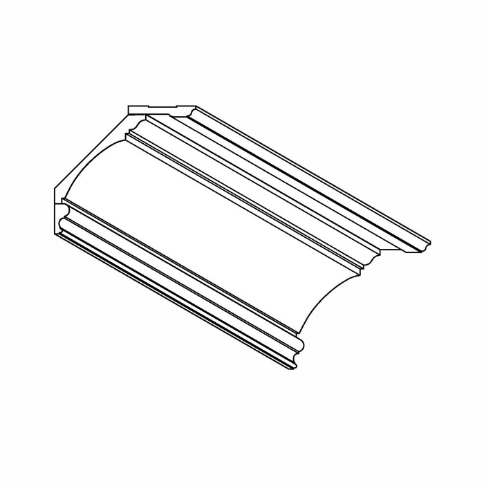 LCD - CO695, CO670, PM603, 8 1/2"h x 9 3/8"d LCD Crown Mouldings White River Hardwoods