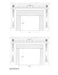 Fluting with Bellflower Drops Full Surround, 76 3/4"w x 53 1/2"h x 9 1/4"d, Lindenwood Carved Mantels White River Hardwoods