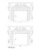 Shell with Country Flowers Full Surround, 72"w x 52"h x 9 3/4"d Carved Mantels White River Hardwoods