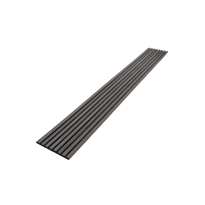 Matte Black Oak Acoustic Panel - Harmony Series Acoustic Slat Panel White River Hardwoods