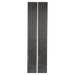 Matte Black Oak Acoustic Panel - Harmony Series Acoustic Slat Panel White River Hardwoods