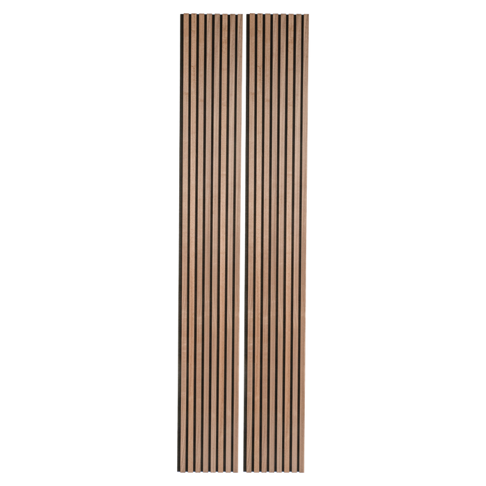 Natural Walnut Acoustic Panel - Harmony Series - Sold 2 Panels Per Carton Acoustic Slat Panel White River Hardwoods   