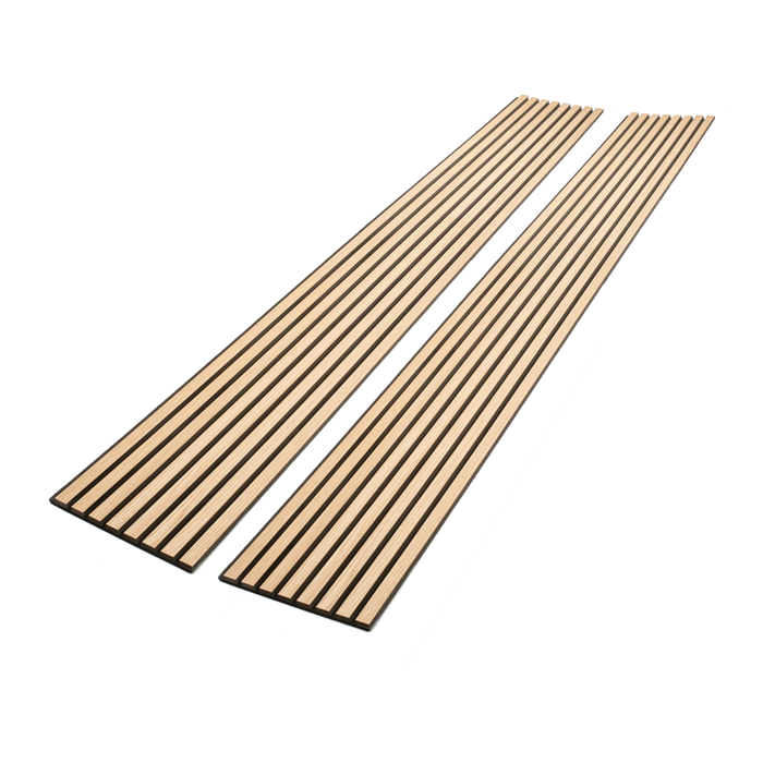 Natural White Oak Acoustic Panel - Harmony Series - Sold 2 Panels Per Carton Acoustic Slat Panel White River Hardwoods   