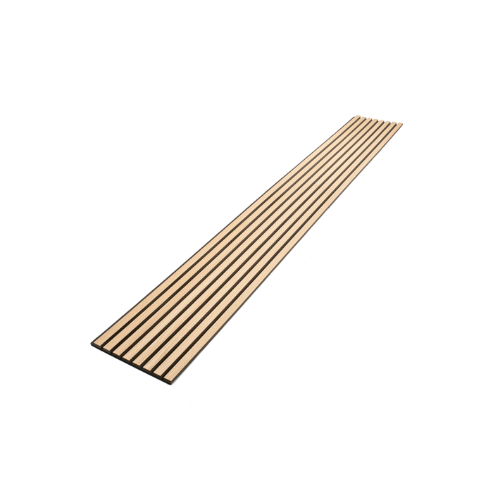 Natural White Oak Acoustic Panel - Harmony Series - Sold 2 Panels Per Carton Acoustic Slat Panel White River Hardwoods   