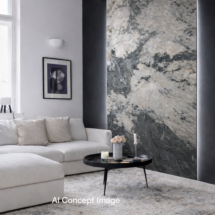 Rustique-Flexible Slate Stone Veneer - Opaque Stone Veneer White River Hardwoods
