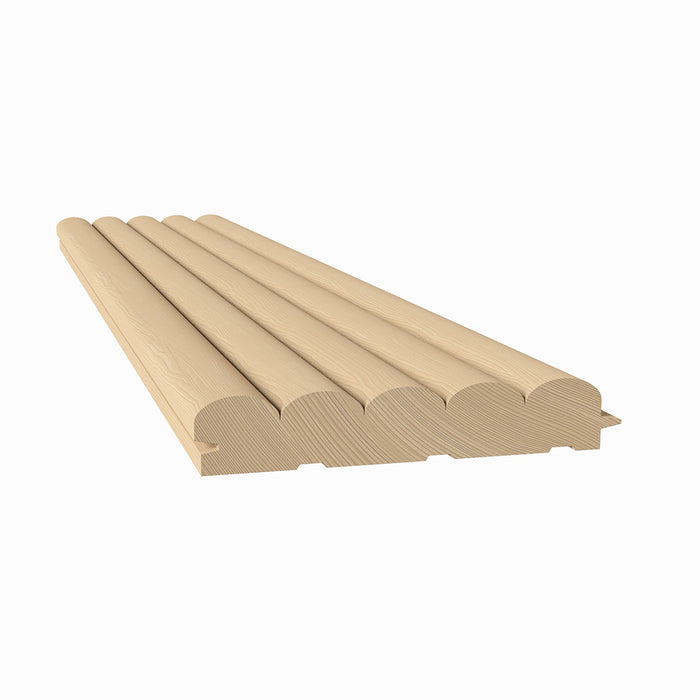 3/4" Bead Solid Wood Tongue and Grove Tambour Panel, 11/16" thick x 3 15/16"width x 112"long Solid Wood Panels White River Hardwoods