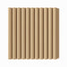 9/32" Bead Solid Wood Tongue and Grove Tambour Panel, 11/16" thick x 4 5/16"width x 112"long Solid Wood Panels White River Hardwoods Poplar