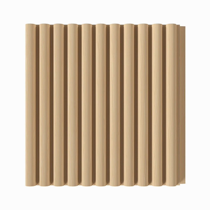 9/32" Bead Solid Wood Tongue and Grove Tambour Panel, 11/16" thick x 4 5/16"width x 112"long Solid Wood Panels White River Hardwoods Poplar