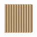 9/32" Bead Solid Wood Tongue and Grove Tambour Panel, 11/16" thick x 4 5/16"width x 112"long Solid Wood Panels White River Hardwoods Poplar